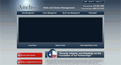 Desktop Screenshot of anchor-risk.com